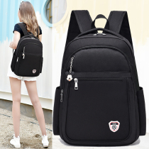 Oxford Cloth Double Shoulder Bag Men And Women 2022 New Fashion Tide Large Capacity Computer Backpack Beginner High School High School Student Bag