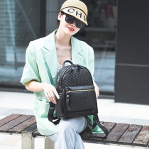 ins overfire net red double shoulder bag women 2022 new fashion tide casual 100 hitch lady backpack advanced feeling small bag