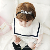 Babys first birthday adorned baby hair with cute super cute princess birthday baby full moon with hale door butterfly knot flowers