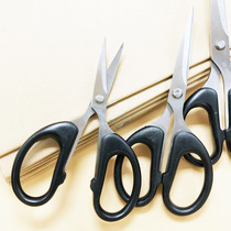 Dexian student children handmade scissors home office large medium and small handmade stainless steel stationery Scissors Paper cutter