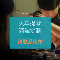 Train piano Children adult handmade solid wood violin customization