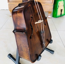 Violin Matou Qin tiger skin good material workmanship exquisite polishing fine fine sound ribbon box to send teaching