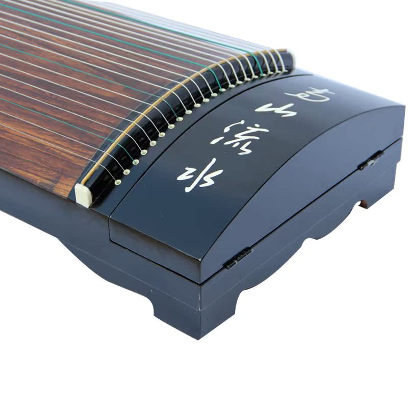 Buy 125cm small Guzheng semizheng Engraving process children Beginner
