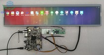 19-inch full-view strip display LVDS interface 1920*360 LCD screen for industrial 2U chassis