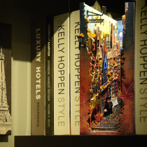 iQ MAX harry potter harry potter Around Hogsmeade Hogwarts Diagon Alley Book Stand Bookshelf