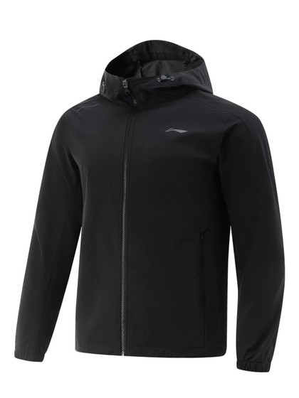 Li Ning Sports Windbreaker 남자 2025 가을 New Fitness Series Water-Splashing Hooded Jacket AFDV675 Li Ning Sports Windbreaker 남자 2025 가을 New Fitness Series Water-Splashing Hooded Jacket AFDV675