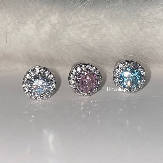 Super Flash_ Full Diamond Enclosure 지르콘 둥근 달팽이관 못 손톱 평평한 바닥 나사 나사 하이 엔드 2024 새로운 다목적 귀 장식 Super Flash_ Full Diamond Enclosure 지르콘 둥근 달팽이관 못 손톱 평평한 바닥 나사 나사 하이 엔드 2024 새로운 다목적 귀 장식