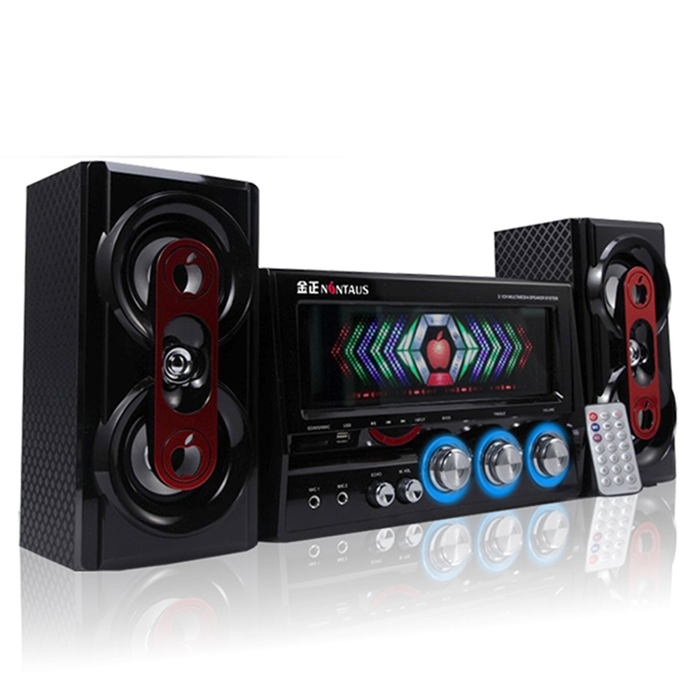 金正ns-890家用k歌电视音箱 电脑音响蓝牙大功率2.1重低音炮包邮