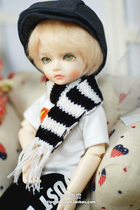 6 points 8 points scarf BJD1 6 wool striped scarf DK MK AS