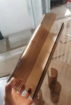 Shaped custom curved tempered curved fish tank Hot bending tempered glass curved steel glass Hot bending glass display cabinet