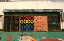 儿童小博士儿童攀爬架木质攀岩墙 进口黄花梨木制健身攀爬墙组合