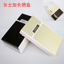 FOCUS Focus Ladies lengthened plastic aluminium cigarette case 20 only fine smoke lengthened magnetic cigarette case candy color