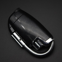 Universal chain 360 ° rotating elbow straight flush hose air regulating windproof lighter outdoor household ignition gun