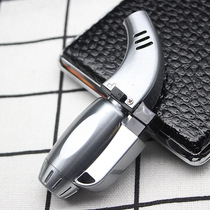 Pure metal brushed glossy mini portable large fire elbow straight flush spray gun fixed fire lock fire lock fire velvet bag packaging