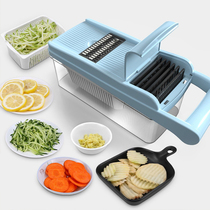 Multifunctional chopping artifact potato silk chopper home scrape wiping silk shredder with kitchen