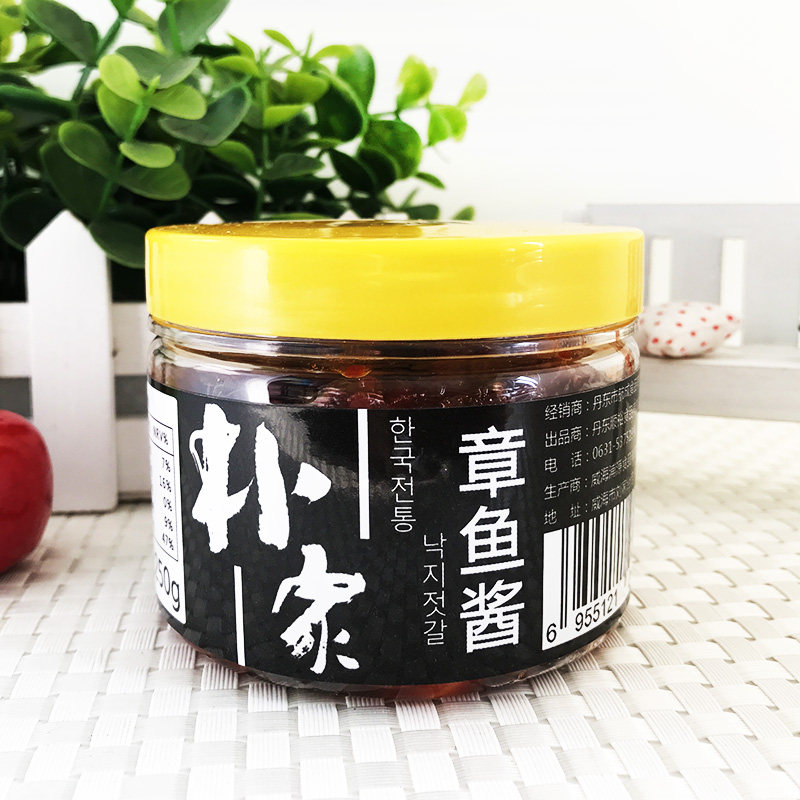 出口韩国 生伴章鱼酱 寿司用 八爪鱼酱 美味生鲜 250克 1份包邮