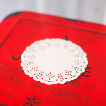 Creative pure white simple cultural paper material wrapping paper decorative wrapping paper hollow paper handmade paper origami