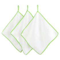 Bamboo fiber cleaning cloth thickened absorbent hand towel Kitchen does not lose hair dishwashing cloth