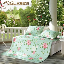 Waterstar Home Spun Ice Silk Mat 1 8 m Bed Cool Mat Single Double Bed Student Dorm Mat Mat Mat Schiston Summer Foam