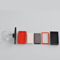 Free edge crystal handle photosensitive seal material wholesale HR384042 set (with cushion sponge) Wholesale