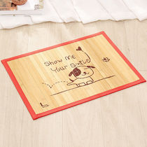 Pet rabbits summer heat dissipation bamboo mat mats bite-resistant summer cats and dogs sleep with cooling mats mats