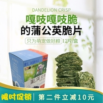 Herda dandelion Hay crisp pet rabbit pasture toast hamster Chinchow pig guinea pig Guinea snack