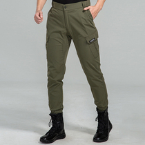 Stranglea Light Weight Tactical Pants Men Commute Casual Summer Workout Breathable Pants Fitness Elastic Workwear Pants Thin