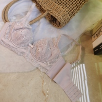 High-end series non-sponge soft steel ring Bra gathering ultra-thin big chest display small upper anti-sagging sexy underwear