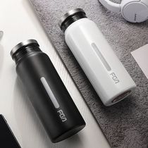 Fulight thermos cup personality simple Net red water Cup ins literary fresh Cup bottle male and female students portable water Cup