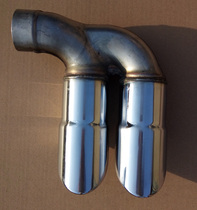 JEEP guide tail throat extended JEEP freelance extended version 19 Fox modified double mouth tail throat