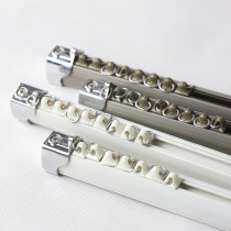 (Ruima family)thickened aluminum alloy silent quality curtain track single track double track slide rail