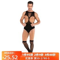 Ultra-thin sex appliances mens stockings sex mens underwear Pantyhose sex stockings suit clothes show 0 men