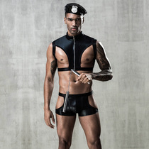 Mens erotic lingerie mens special police uniform seduction mens erotic uniform pseudo-maiden role-playing suit performance