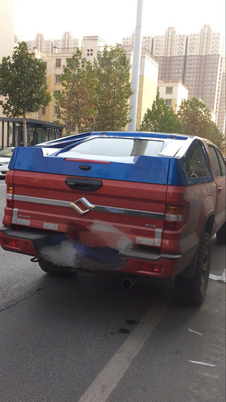 黄海n3皮卡后箱盖运动版后盖斜盖掀背款后盖黄海n3皮卡改装货箱盖_双