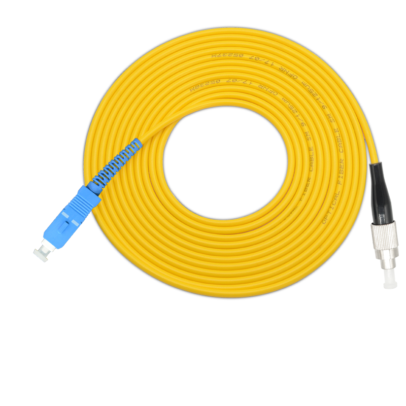 2m sc-fc single-mode single-core fiber jumper pigtail jumper telecommunication engineering grade