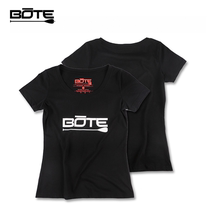 BOTE Womens Clothing 2020 Summer New Tide Sports Fashion T-shirt Woman Pure Cotton Short Sleeve Vest 100 Hitch Blouse