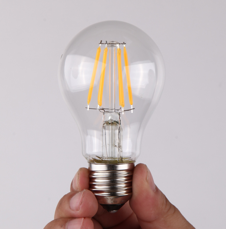 爱迪生led灯丝灯泡a60 e27复古螺口4w节能高亮光源单灯装饰灯泡