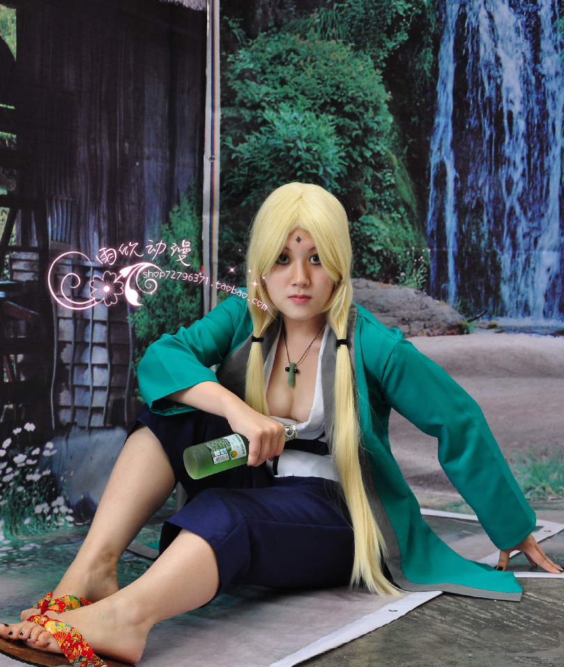 特价冲钻 cosplay服装 衣服cos火影忍者-纲手装1代 可来图定做
