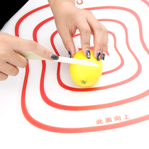 Kitchen household plastic sideboard Cutting board Non-stick cutting board sticky board Large chopping board knife board Rolling panel Cutting fruit
