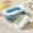 Новая цветовая антибактериальная модернизация - сине - зеленая двухслойная утолщенная ванна + ванная рама