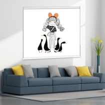 Simple small bay window curtain New punch-free installation lifting full shading sunshade insulation bedroom kitchen dormitory toilet