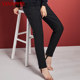 Yaya 2020 new winter pants down thick winter outer wear casual pants stepped foot Yaya 2020 new winter pants down thick winter outer wear casual pants stepped foot