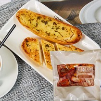 Garlic baguette Butter bread slices Semi-finished breakfast bread slices Afternoon tea heart nutritious salty bread