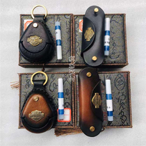 Harley sensor key case key case hand-stitched Harley motorcycle key chain