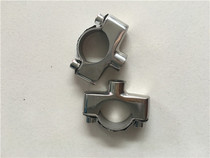 Yangtze River 750 sub side three wheel stainless steel mirror bracket Hailing 750 hand mirror seat motorcycle accessories