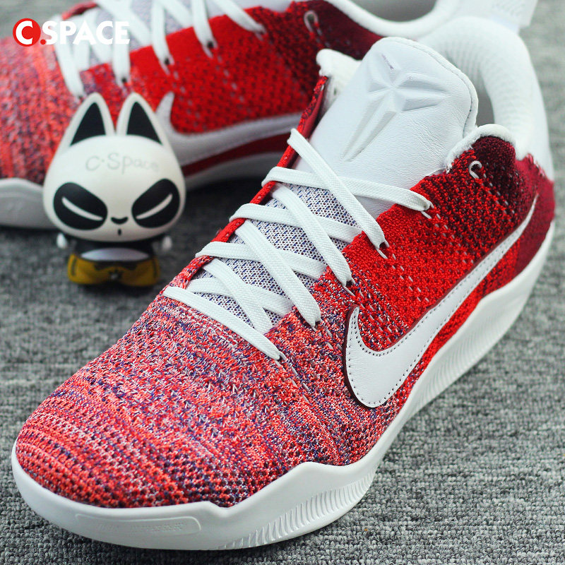 认可体育 nike kobe 11 elite 4kb 科比red horse彩虹824463-606