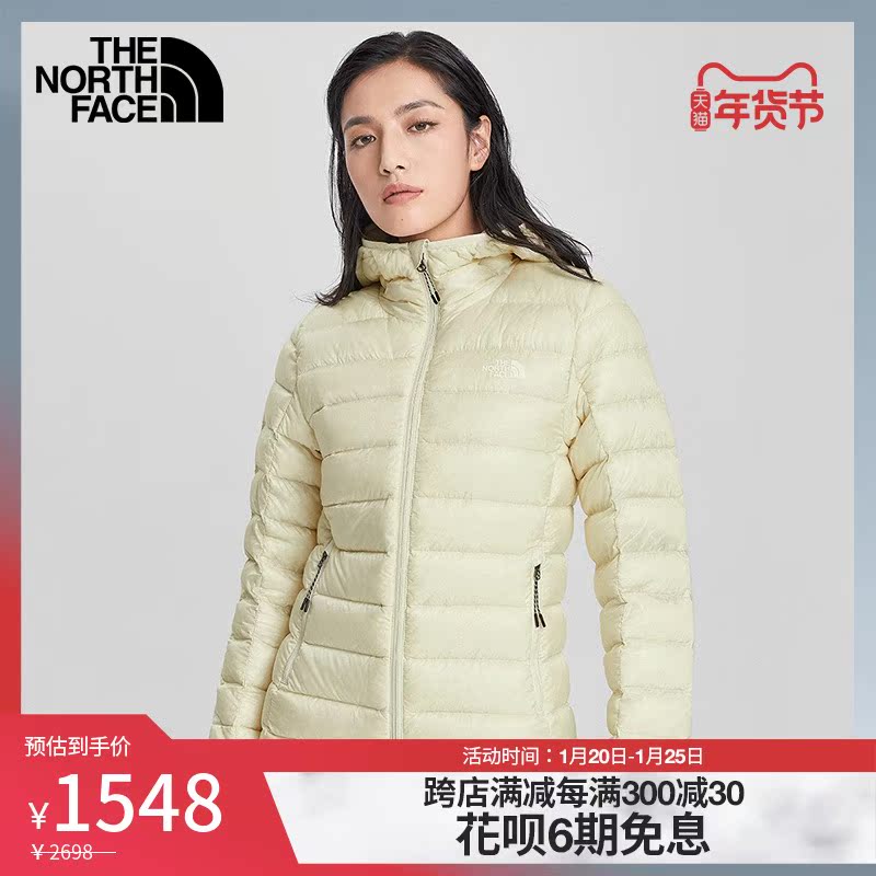 TheNorthFace北面羽绒服女户外防风保暖上新|4NAJ 