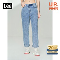 Lee mall with the same 21 autumn new 411 boyfriend cool blue womens jeans LWB1004115DG-160