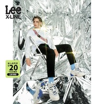 (Weiya recommended) Lee XLINE21 autumn and winter New products 411 high waist comfortable boyfriend cool hair women jeans