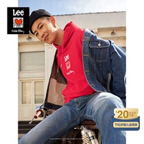 (Keith Haring joint)Lee21 spring and summer new standard edition multi-color mens sweater L43896CST